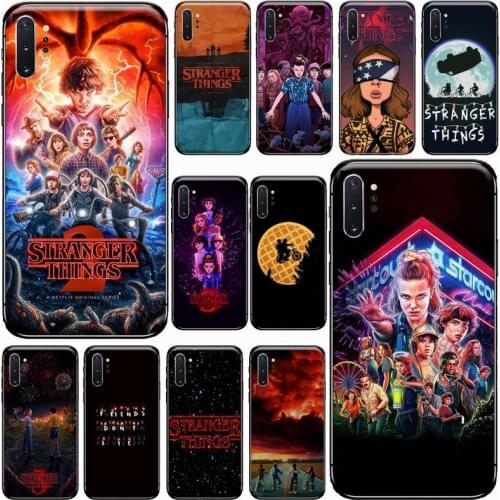 Stranger Things Phone Case For Samsung Galaxy S8 S9 S10 Plus S10E Note 3 4 5 6 7 8 9 10 Pro Lite cover