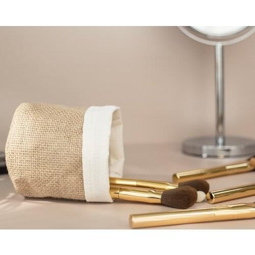 Kraft Paper Flowerpot Coat Office Creative Desktop Plant Storage Box Cosmetic Storage Bag Multifunctional Storage Bag