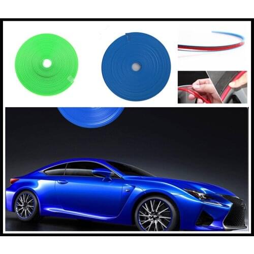 Auto popular rim protection car tire decorative strip color line rubber for Kia Soul Forte5 Cadenza Telluride Pro Venga