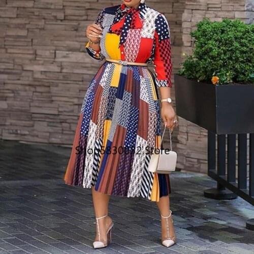 Women 2020 Fashion Clothing African Dresses For Women Dashiki Long Maxi Dress 2020 Spring Autumn Dress African Wear