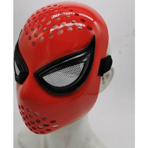 Men Kids Adult Cosplay Costume Jumpsuit The Amazing Suit Man Zentai Bodysuit Halloween Mask