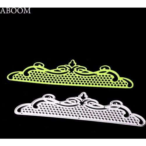ABOOM Irregular Hollow Pattern Metal Carbon Steel Die Cut Dies Embossing Stencils Scraobooking Album Decoration Cutting Dies