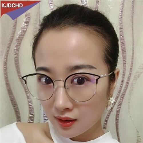 Glasses for The Computer Oculos de Grau Spectacle Frame for Men Women Transparent Eyeglasses Blue Coating Antireflective Anti UV