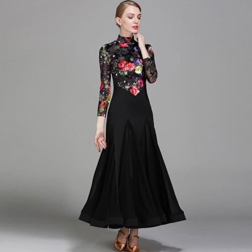 Ballroom dance competition dresses waltz dance dress costumes standard ballroom dress foxtrot