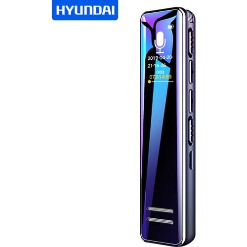 Hyundai K609 16G Professional Digital audio USB Voice Recorder Voice Activated Dictaphone mini Recording multilingual MP3 Player
