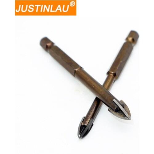 1PC Drill Bit for Metal Cone Tool Parts Accessories Power Tools Bits Tile Cutter Shijing Processing Drills Hex Shank Center