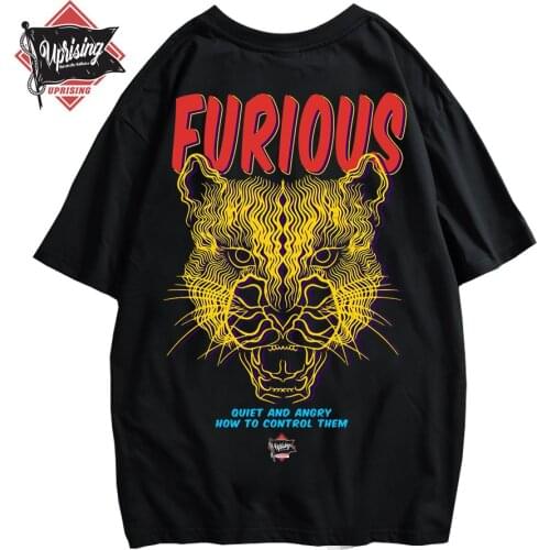 UPRISING Men's T-shirts With Inscriptions