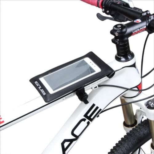 Bicycle mobile phone bracket navigation universal bracket riding equipment accessories touch screen rainproof mobile phone bag