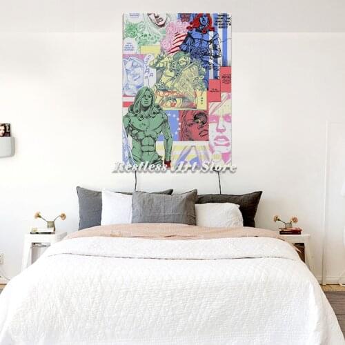 Funny Valentine D4C JOJOs Steel Ball Run SBR Wall Art Canvas Decoration Poster Prints For Living Room Bedroom Decor Painting