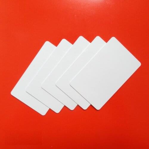 100pcs/Lot RFID Card 13.56Mhz MF S50 Proximity IC Smart Card Tag 0.8mm Thin For Access Control System ISO14443A