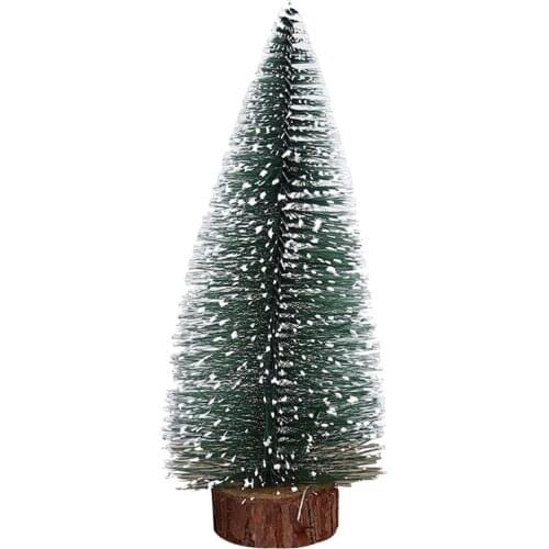 5pcs 10cm Mini Christmas Tree Artificial Christmas Trees Tabletop Tree Assorted Pine Trees Christmas Xmas Decoration For Home