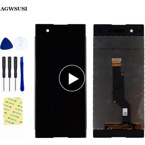 For SONY Xperia XA1 XA 1 G3116 G3121 G3123 G3125 G3112 Full Touch Screen Digitizer Sensor Glass + LCD Display Panel Assembly