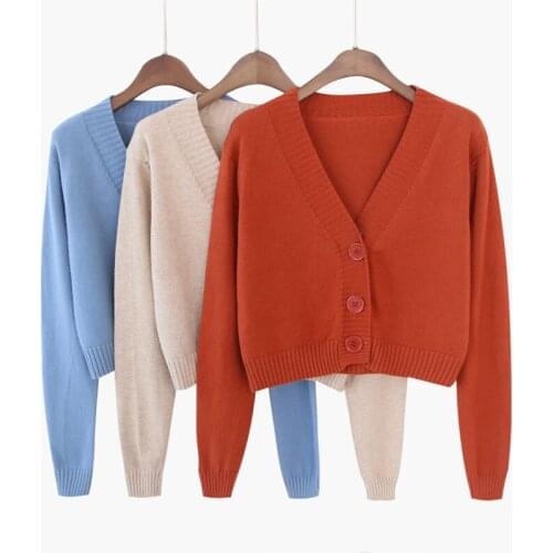 Womens Spring and Autumn 2020 New Thin Sweater Coat with Knitted Cardigan Plus Size Cardigans