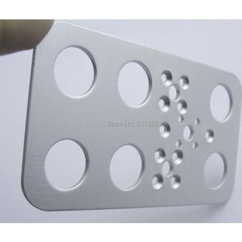 Free shipping 10X robot Bracket Big Feet Arduino Robot Mount Mechanical skeleton for humanoid robot or Robotic Car