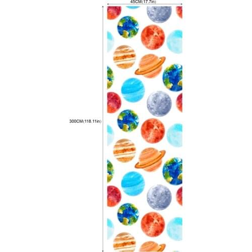 2020 Hot Sell Planet Self-Adhesive Wallpapers with Waterproof Wearproof design for Room Decoration and Renovation