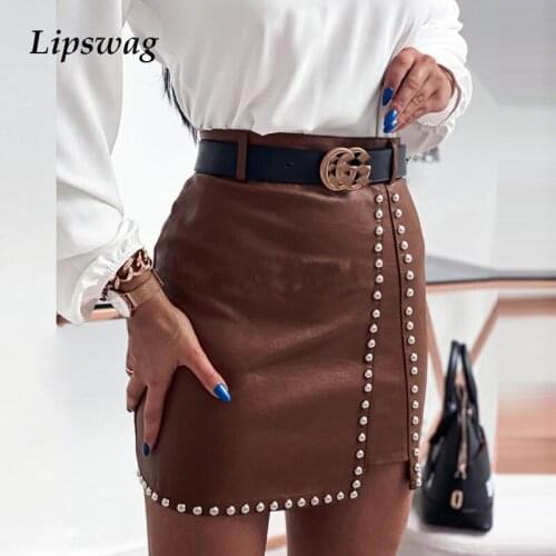 Lipswag Womens Autumn Skirts