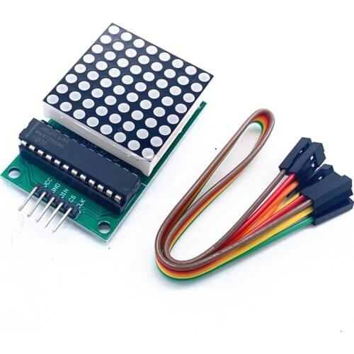 MAX7219 8*8 dot matrix module microcontroller module display module MCU LED Display Control Module For Arduino 5V