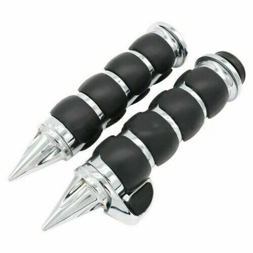 Motorcycle Accessories Parts 1 Pair Motorcycle 1" Hand Grips Handlebar W/ Throttle Boss Barend For Suzuki Kawasaki