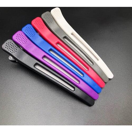 6pcs Durable Hairdressing Hair Clip Traceless Bang Positioning Hairpin Kits Professional Makeup Hair Clip Set for Hair Styling