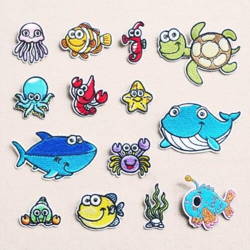 New Cute Cartoon Small Animal Embroidery Ironing Patch DIY Clothing Decoration Accessories