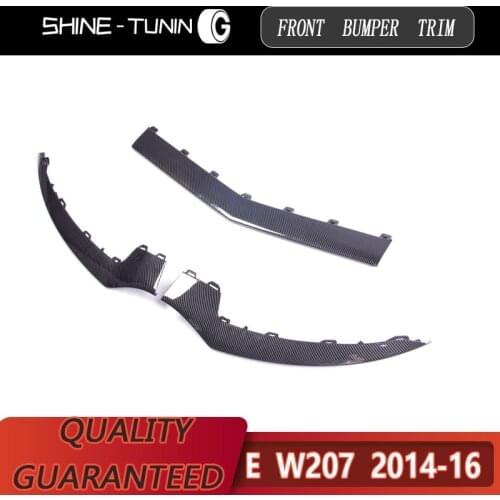 Suitable for E Class w207 Front bumper trim 2014-16 A2078850600 A2078850500 A2078850300 front bumper lip spoiler