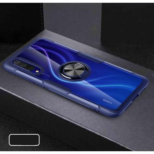 Transparent Car Holder Magnet Ring Phone Case Silicone Cover On For Xiaomi Mi 9 Lite SE Mi9 9SE 9Lite 64/128 GB Xiomi Light Lait