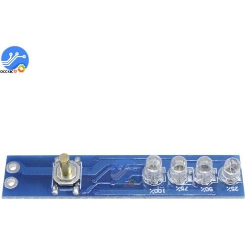 BMS 2S Lithium Battery Capacity Indicator Module LED Indicator Display Power Bank Board For 18650 lithium Battery Test