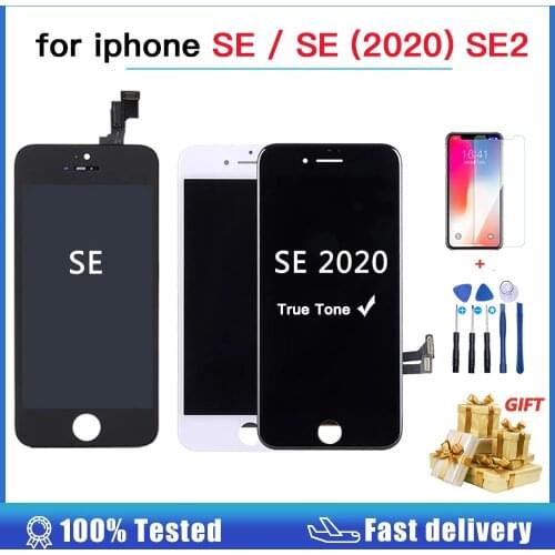 High quaity Screens For iPhone 5S SE LCD Touch Digitizer Assembly ecran for iphone SE 2020 se2 complet LCD Display No Dead Pixel