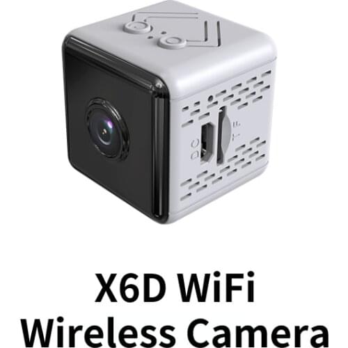 X6D 1080P 150Degree Viewing Angle WiFi Remote Monitor Security IR Home Camera Motion Detection Night Vision Waterproof Camcorder