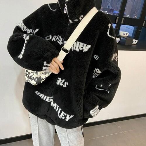 Womens Winter Jacket Faux Fur Coat Womens Teddy Coat Fleece Jacket Women Plush Blouse Womens Winter Sheepskin Coat 2021 New