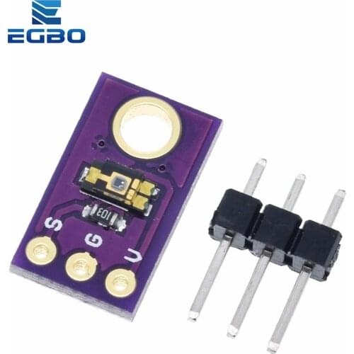 1PCS EGBO Smart Electronics TEMT6000 An ambient light sensor Simulate the light intensity module Visible light sensor