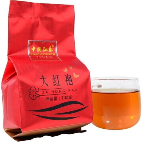 2021 ZHONG MIN HONG TAI CHINA Da Hong Wuyi Yancha Big Red Robe Pao Oolong 100g