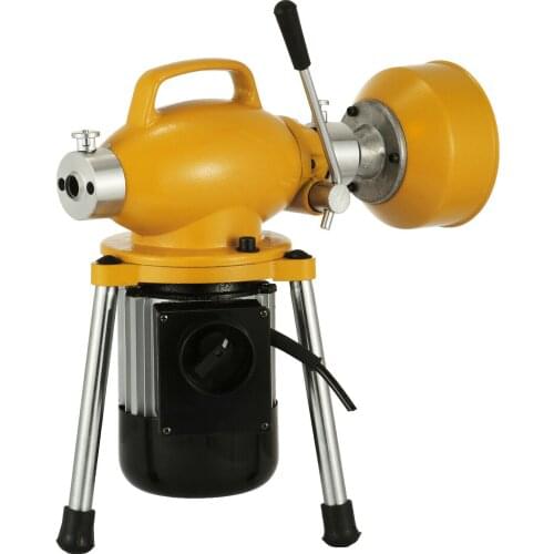 3/4'-4Inch Dia Sectional Drain Cleaner 400W Pipe Sewer Cleaning Machine Cutters