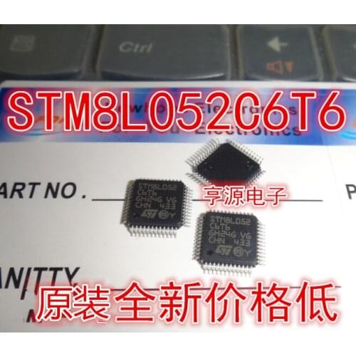 5pieces STM8L052C6T6 STM8L052