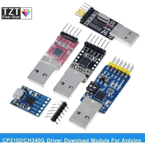 CP2102 USB 2.0 to UART TTL 5PIN Connector Module Serial Converter STC Replace FT232 CH340 PL2303 CP2102 MICRO USB for aduino