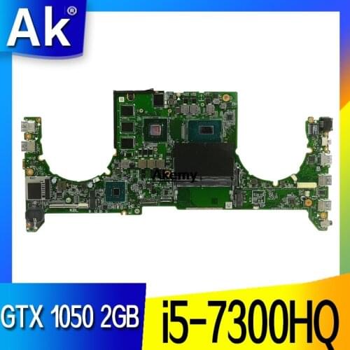 DABKLAMB8B0 Motherboard For ASUS GL503VD GL503V laptop Motherboard Mainboard GTX 1050 2GB i5-7300HQ