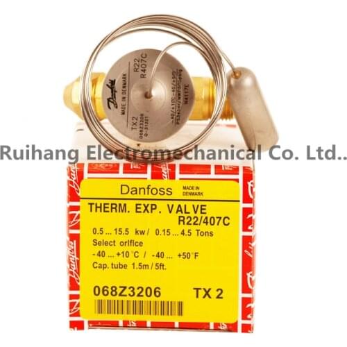 Danfoss TX2 068Z3206 R22/R407C Expansion valve