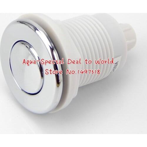 SPA PEDICURE CHAIR PART AIR SWITH ON/OFF BUTTON Push Button / Air Button CHROME