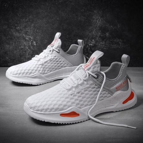 Sneakers Men Mesh Breathable Running Sport Shoes Unisex Light Soft Non-slip Walking Shoes Men Sneakers Breathable Zapatillas