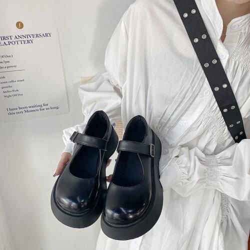 Japanese JK small leather shoes college style big head doll princess shoes Lolita retro Mary Jane womens shoes cosplay cos