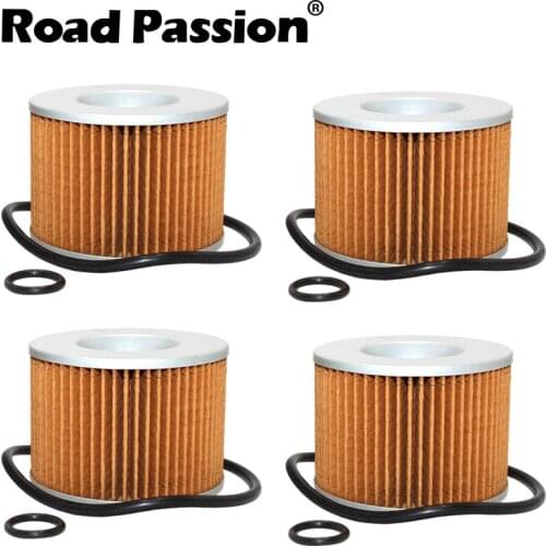 Road Passion Motorcycle Oil Filter grid For KAWASAKI GPZ600R GPZ750 GPZ750R GPZ900R GT550 GT750 KR650 KZ1100 KZ1000 A B C D L