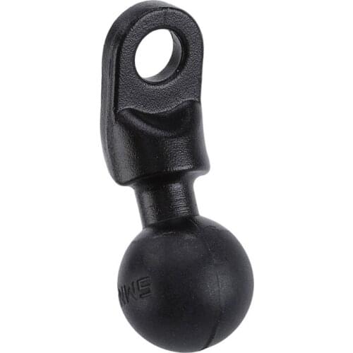 Motorcycle Angled Base W / 10mm Hole 1 '' Inch Ball Head Adapter Work For RAM Mounts For Gopro Camera, Smartphone, For GPS