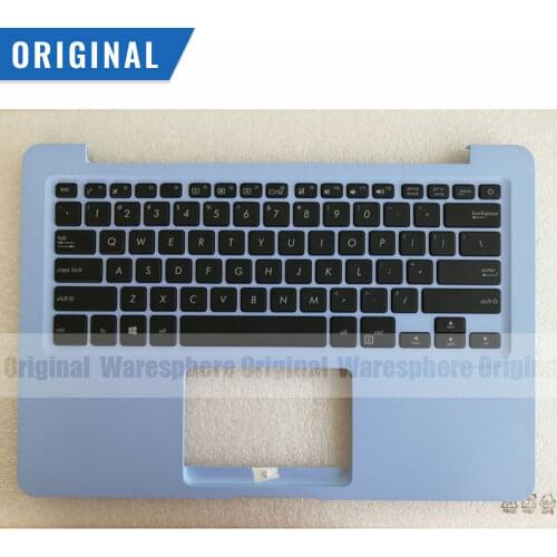 New Original Palmrest with Keyboard for For Asus VivoBook L406 E406M MA SA3160 E406S 90NB0HK2 - R31US0 Blue
