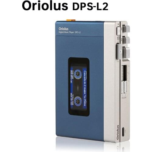 Oriolus DPS-L2 ES9038 Pro USB DAC OPA1612 DSD256 384kHz/32Bit 3.5+3.5&4.4mm Output Cassette Classic Look HiFi Music Player