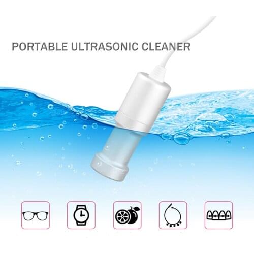 Portable Ultrasonic Cleaner CE-9600 for Fruits Vegetables And Jewelry Watches easy Carry Business Trip vibration Board machine
