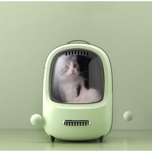 PETKIT Fresh Wind Cat Bags Automatic Ventilation Cat Carriers Portable Space Capsule Spacious Built-in Lighting Small Dog Bags