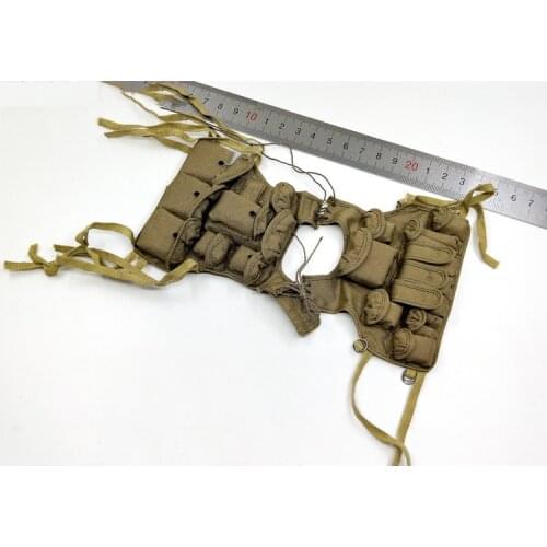 In Stock 1/6th UD9004 Russia Special Soldier Combat War Chest Hanging Bags Model For Usual 12 inch Doll Action Figure Collection