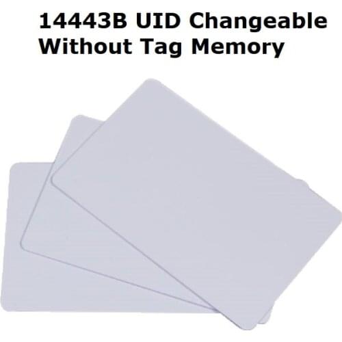 14443B UID Changeable Without Tag Memory