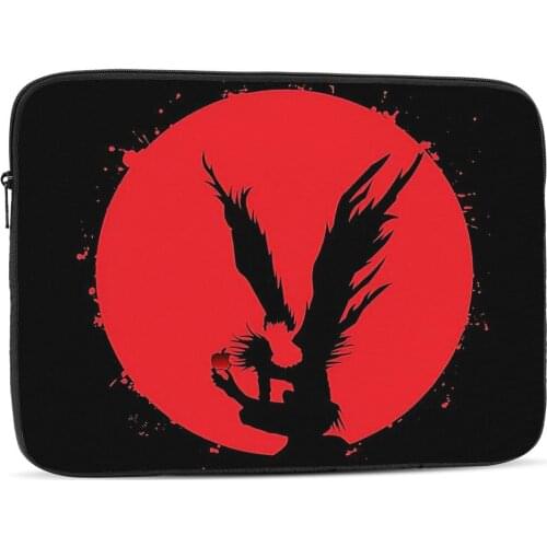 Anime Death Note Mens Laptop Sleeves for 10/12/13/14/15/17 inch Boys Student Laptop Pouch Bags Women Notebook Computer Case