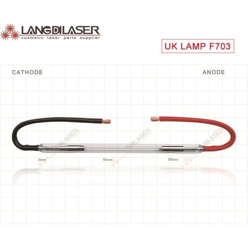 UK lamp:7*58*125F - wire , Lamp code:F703-xxx , IPL flash&SHR flash Lamp , UK import IPL FLASH lamps